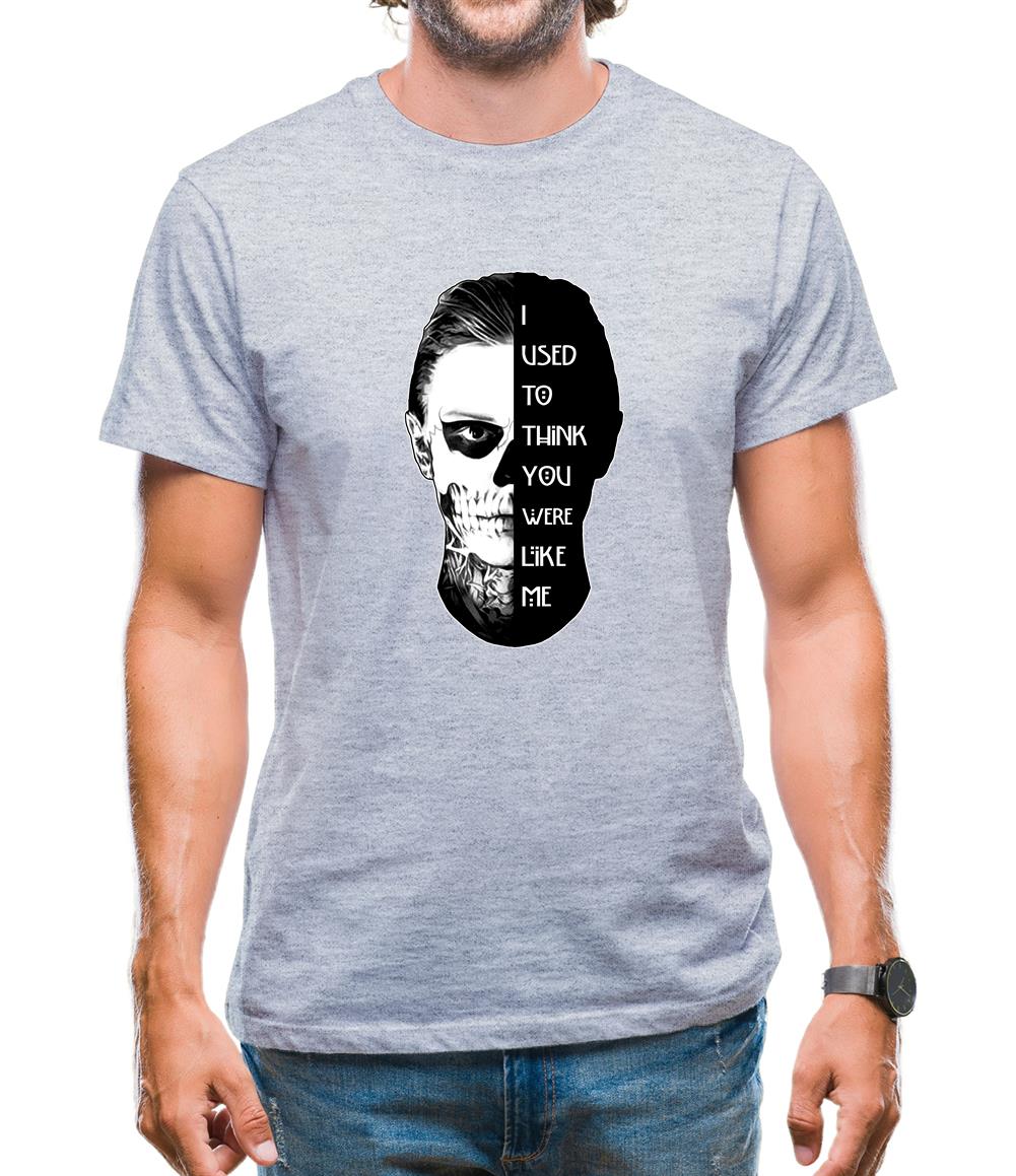 I Used To Think You Were Like Me FACE Design Mens T-Shirt I Used To Think You Were Like Me FACE Design Mens T-Shirt