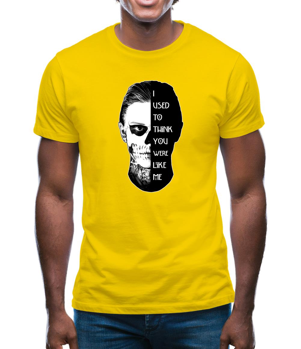 I Used To Think You Were Like Me FACE Design Mens T-Shirt I Used To Think You Were Like Me FACE Design Mens T-Shirt