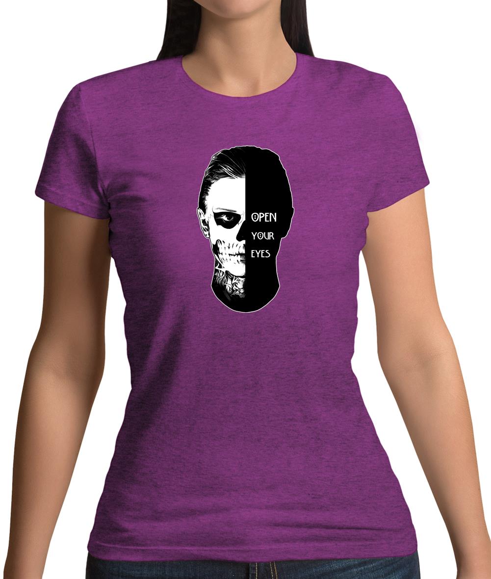 Open Your Eyes Womens T-Shirt Open Your Eyes Womens T-Shirt