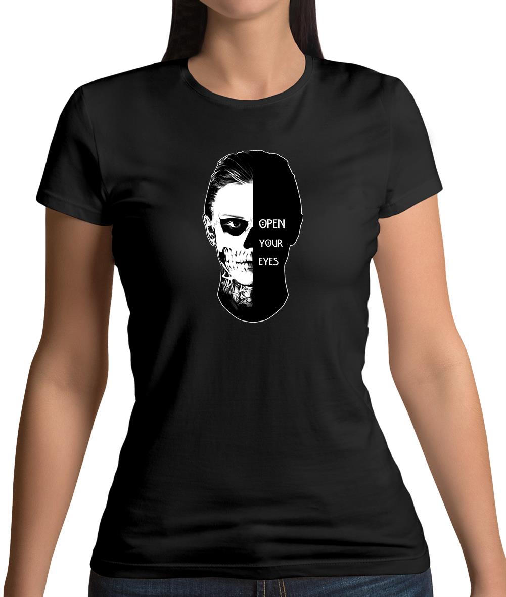 Open Your Eyes Womens T-Shirt Open Your Eyes Womens T-Shirt