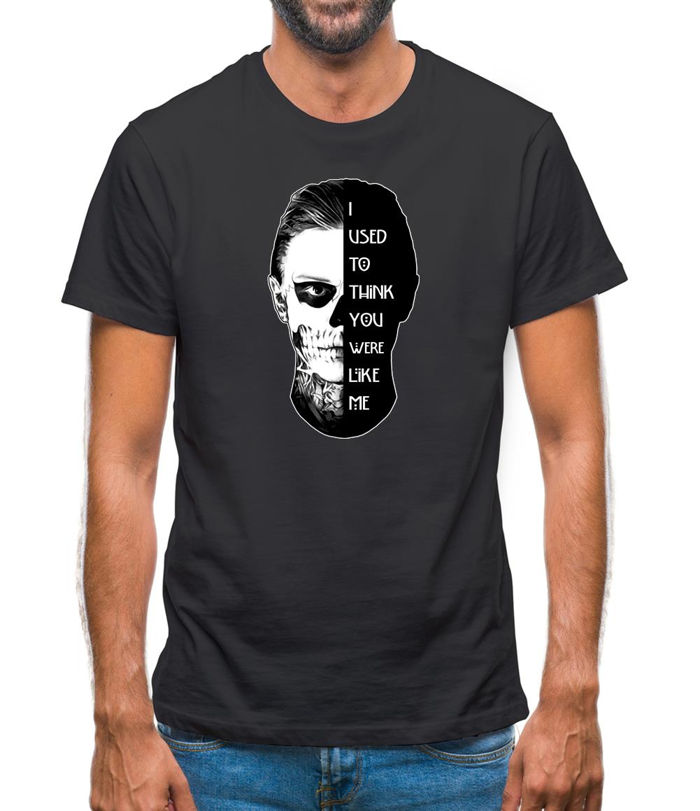 I Used To Think You Were Like Me FACE Design Mens T-Shirt I Used To Think You Were Like Me FACE Design Mens T-Shirt