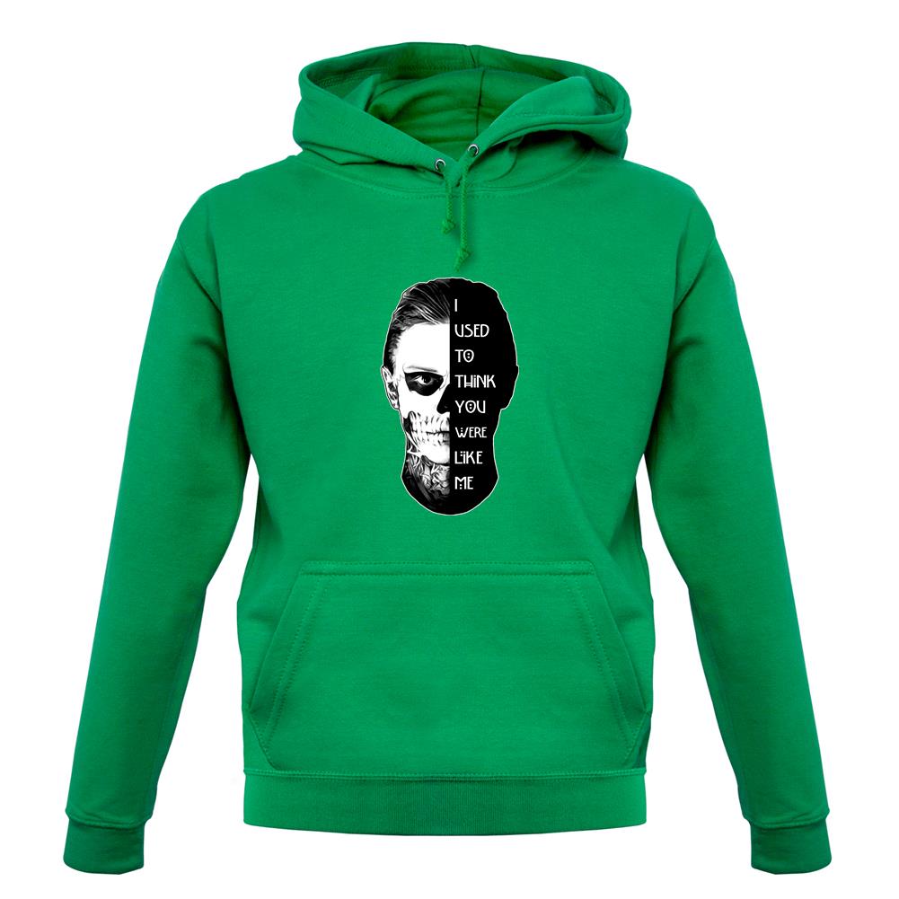 I Used To Think You Were Like Me FACE Design unisex hoodie I Used To Think You Were Like Me FACE Design unisex hoodie