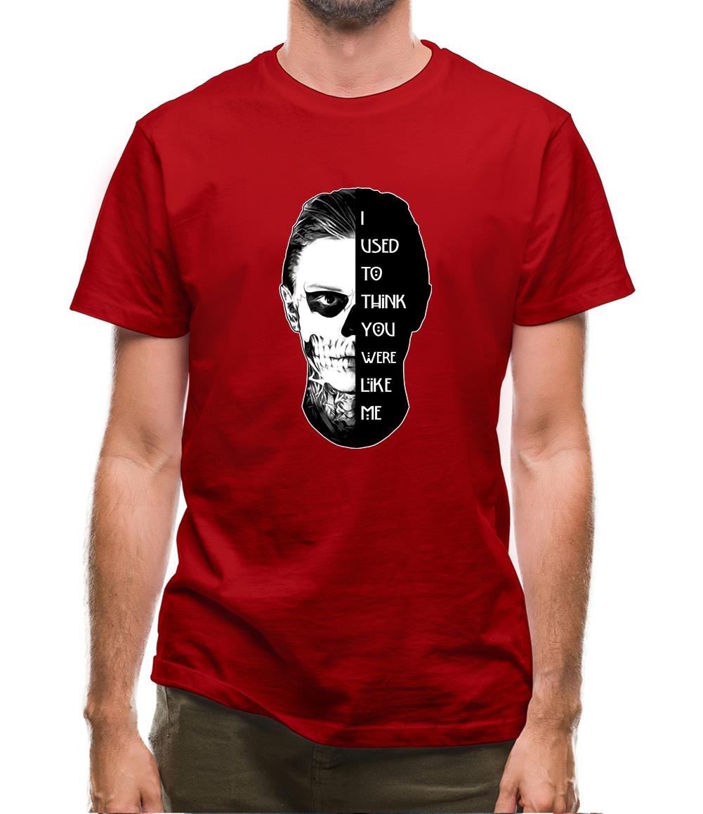 I Used To Think You Were Like Me FACE Design Mens T-Shirt I Used To Think You Were Like Me FACE Design Mens T-Shirt