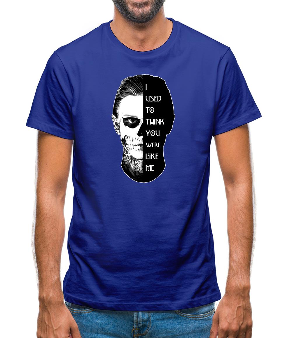 I Used To Think You Were Like Me FACE Design Mens T-Shirt I Used To Think You Were Like Me FACE Design Mens T-Shirt