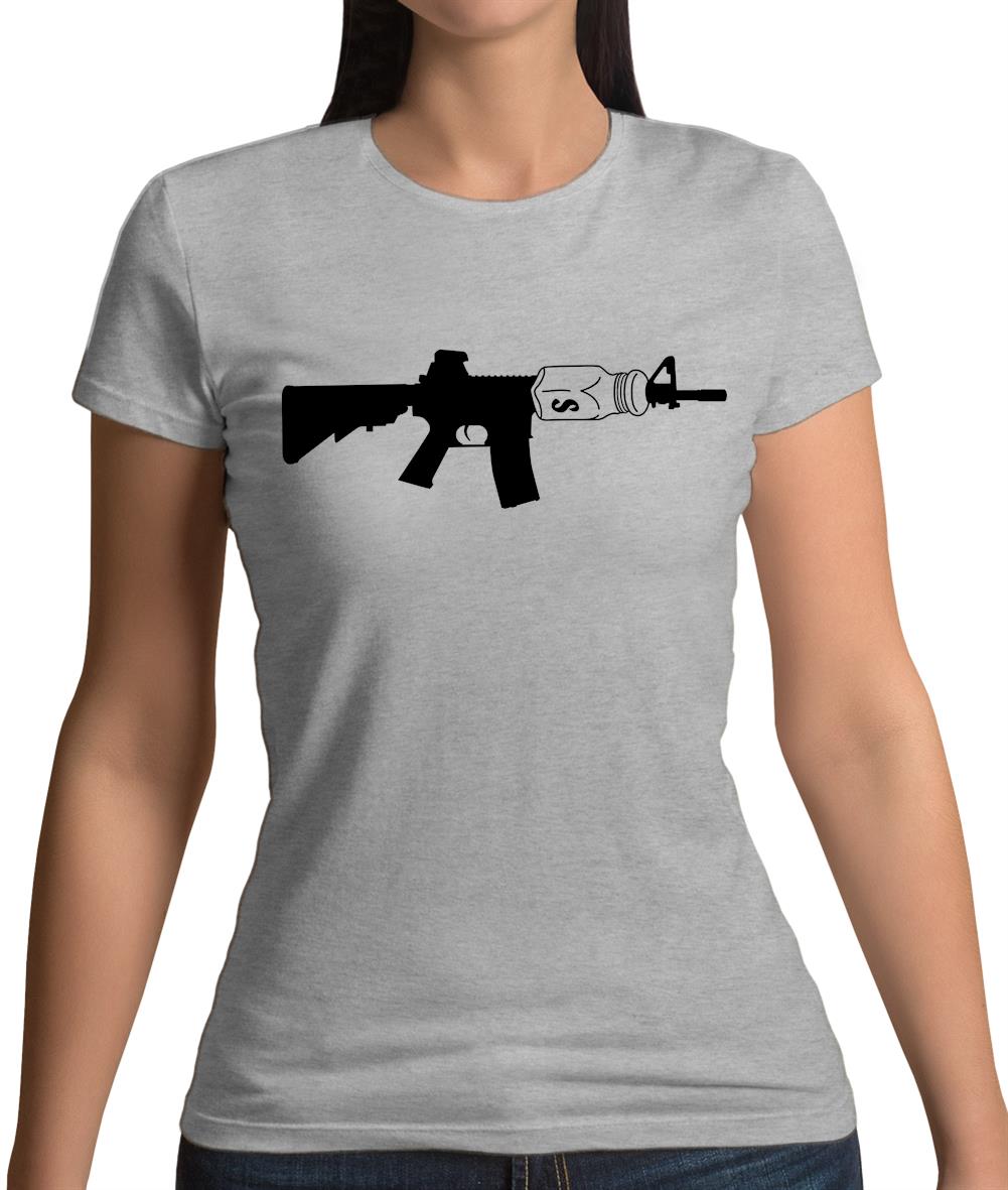 A Salt Rifle Womens T-Shirt A Salt Rifle Womens T-Shirt
