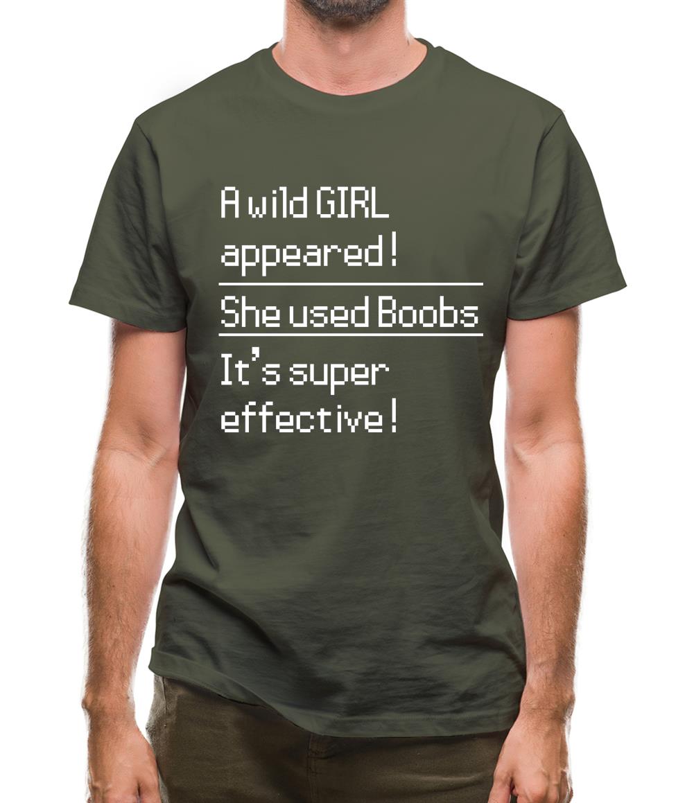 She Uses Boobs Mens T-Shirt She Uses Boobs Mens T-Shirt