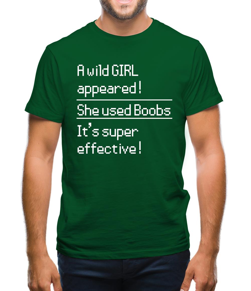 She Uses Boobs Mens T-Shirt She Uses Boobs Mens T-Shirt