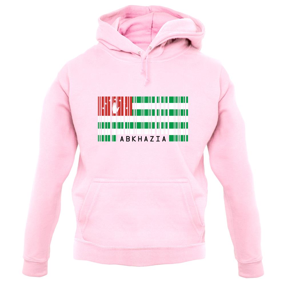 Abkhazia Barcode Style Flag unisex hoodie Abkhazia Barcode Style Flag unisex hoodie