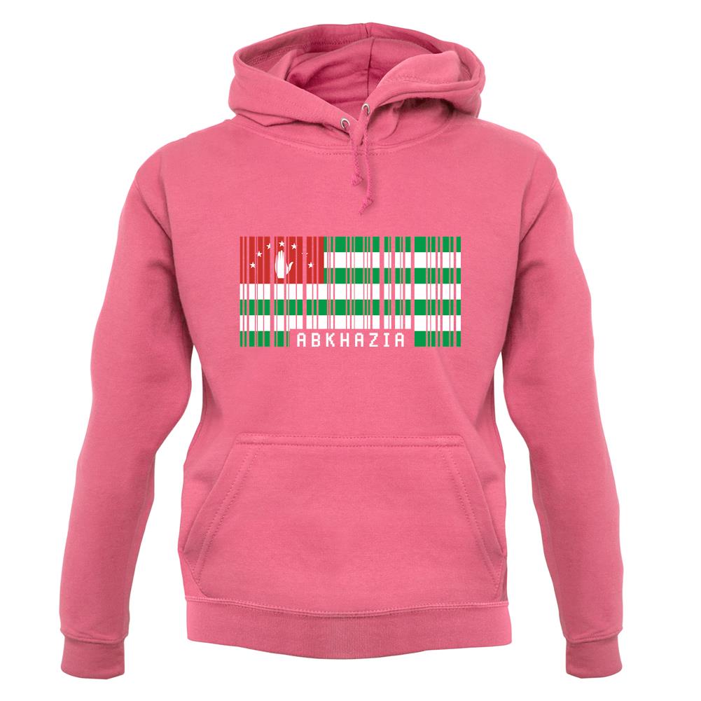 Abkhazia Barcode Style Flag unisex hoodie Abkhazia Barcode Style Flag unisex hoodie