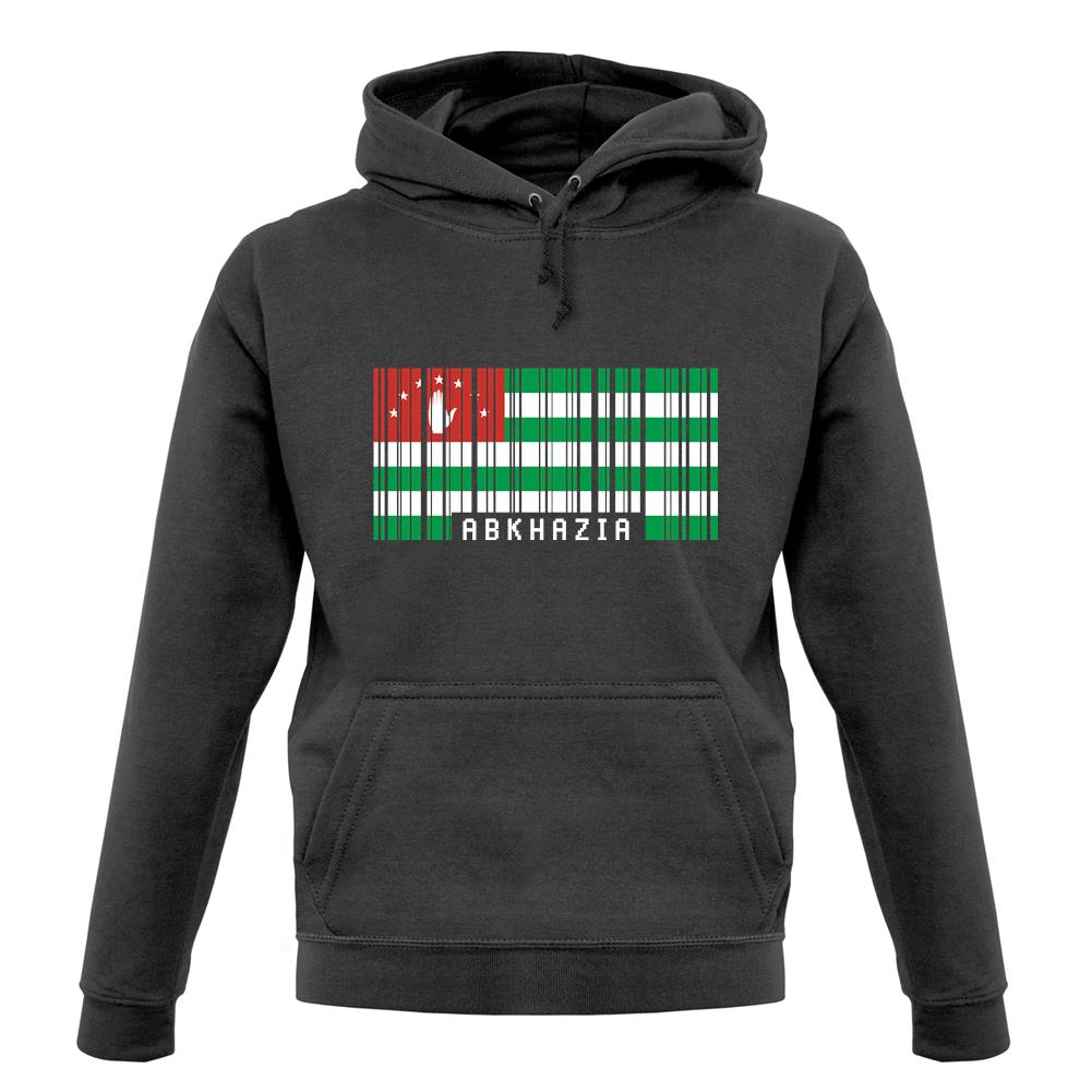 Abkhazia Barcode Style Flag unisex hoodie Abkhazia Barcode Style Flag unisex hoodie