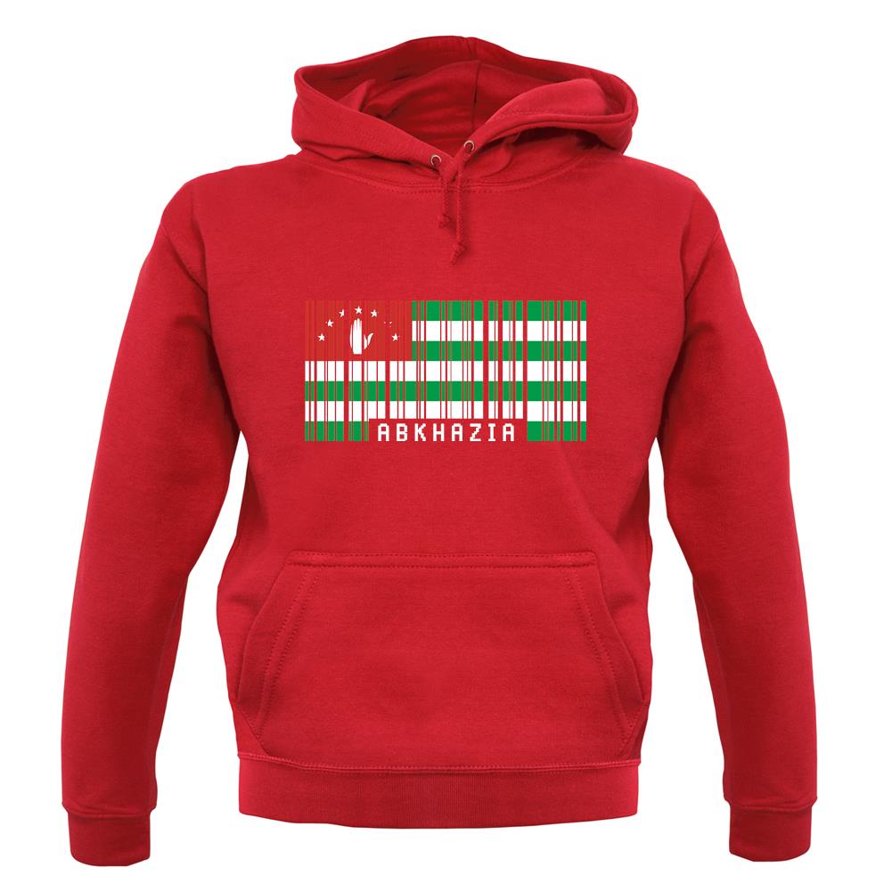 Abkhazia Barcode Style Flag unisex hoodie Abkhazia Barcode Style Flag unisex hoodie