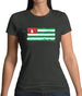 Abkhazia Grunge Style Flag Womens T-Shirt Abkhazia Grunge Style Flag Womens T-Shirt