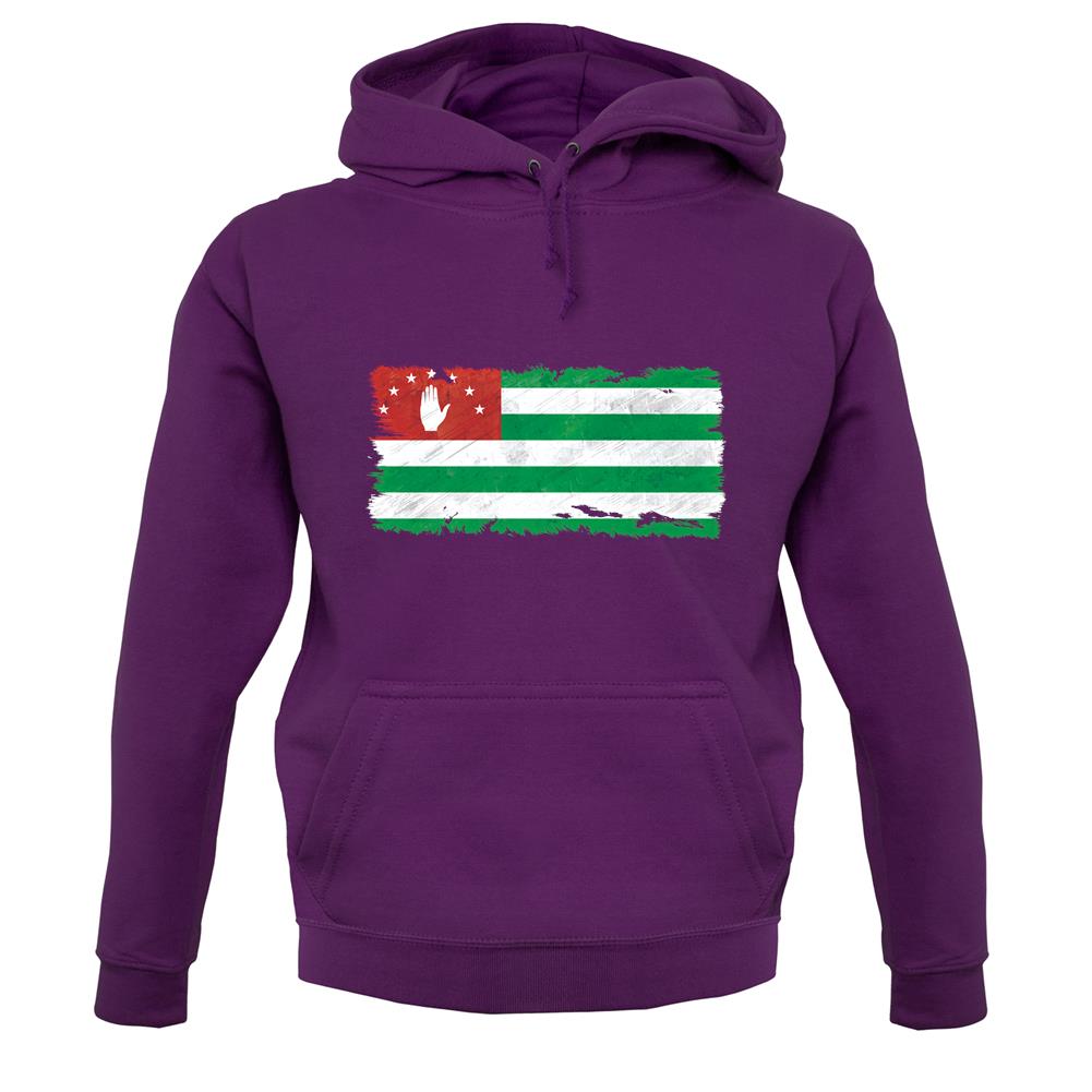 Abkhazia Grunge Style Flag unisex hoodie Abkhazia Grunge Style Flag unisex hoodie