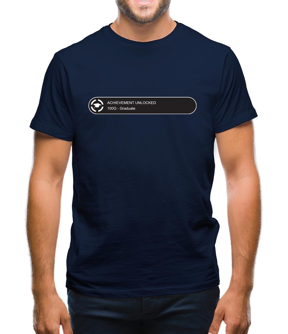 Achievement Unlocked- Graduate Mens T-Shirt Achievement Unlocked- Graduate Mens T-Shirt