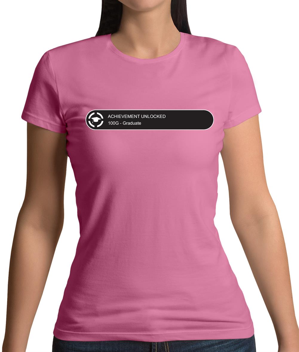 Achievement Unlocked- Graduate Womens T-Shirt Achievement Unlocked- Graduate Womens T-Shirt