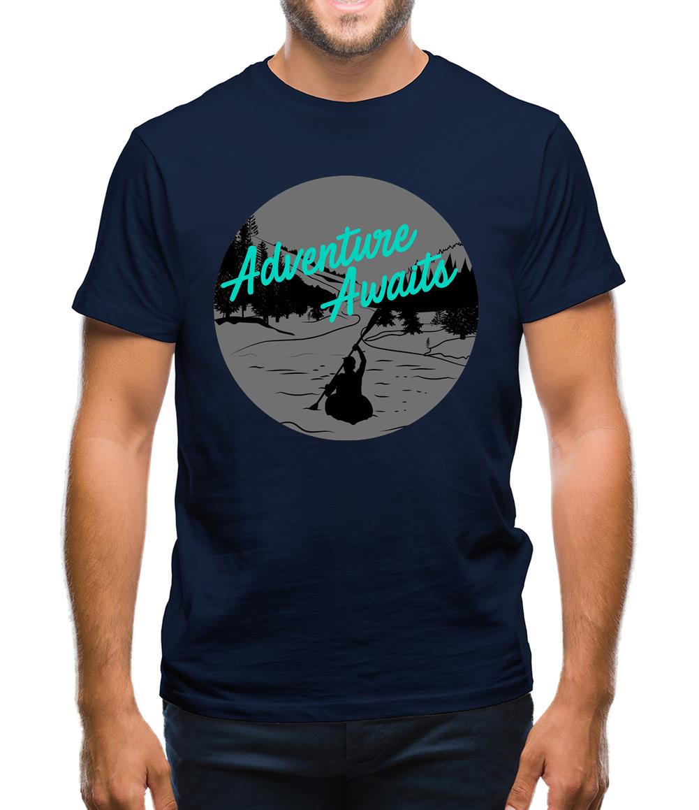 Adventure Awaits Mens T-Shirt Adventure Awaits Mens T-Shirt