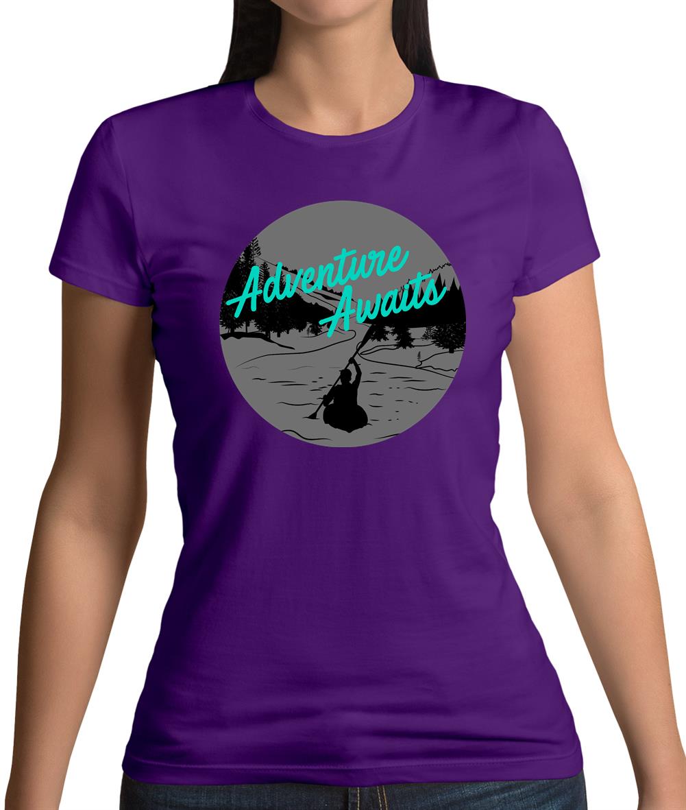 Adventure Awaits Womens T-Shirt Adventure Awaits Womens T-Shirt