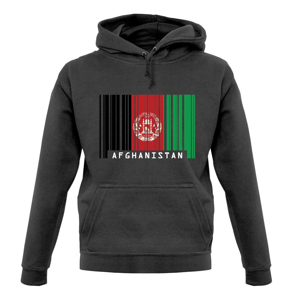 Afghanistan Barcode Style Flag unisex hoodie Afghanistan Barcode Style Flag unisex hoodie