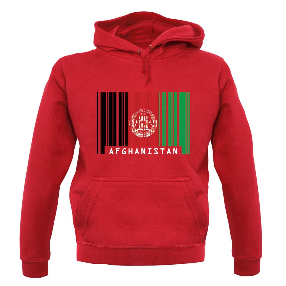 Afghanistan Barcode Style Flag unisex hoodie Afghanistan Barcode Style Flag unisex hoodie