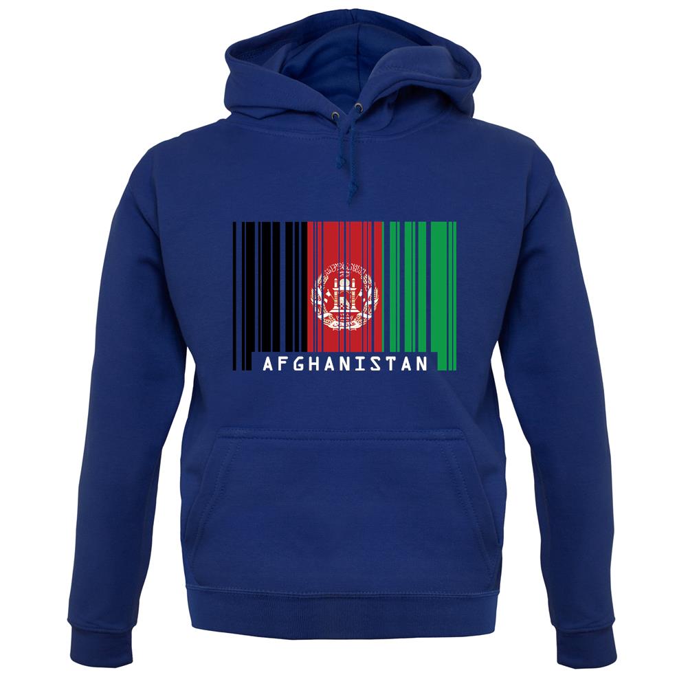 Afghanistan Barcode Style Flag unisex hoodie Afghanistan Barcode Style Flag unisex hoodie