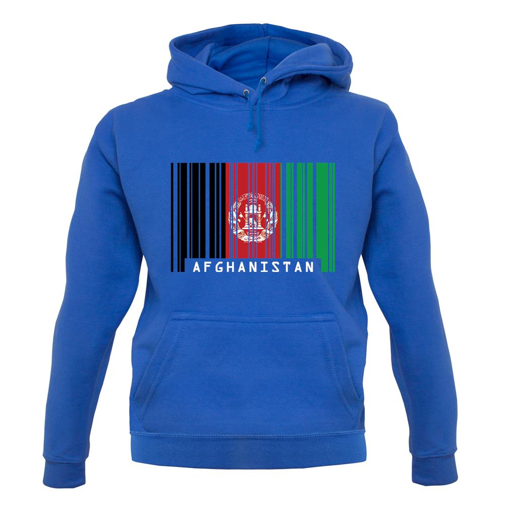 Afghanistan Barcode Style Flag unisex hoodie Afghanistan Barcode Style Flag unisex hoodie