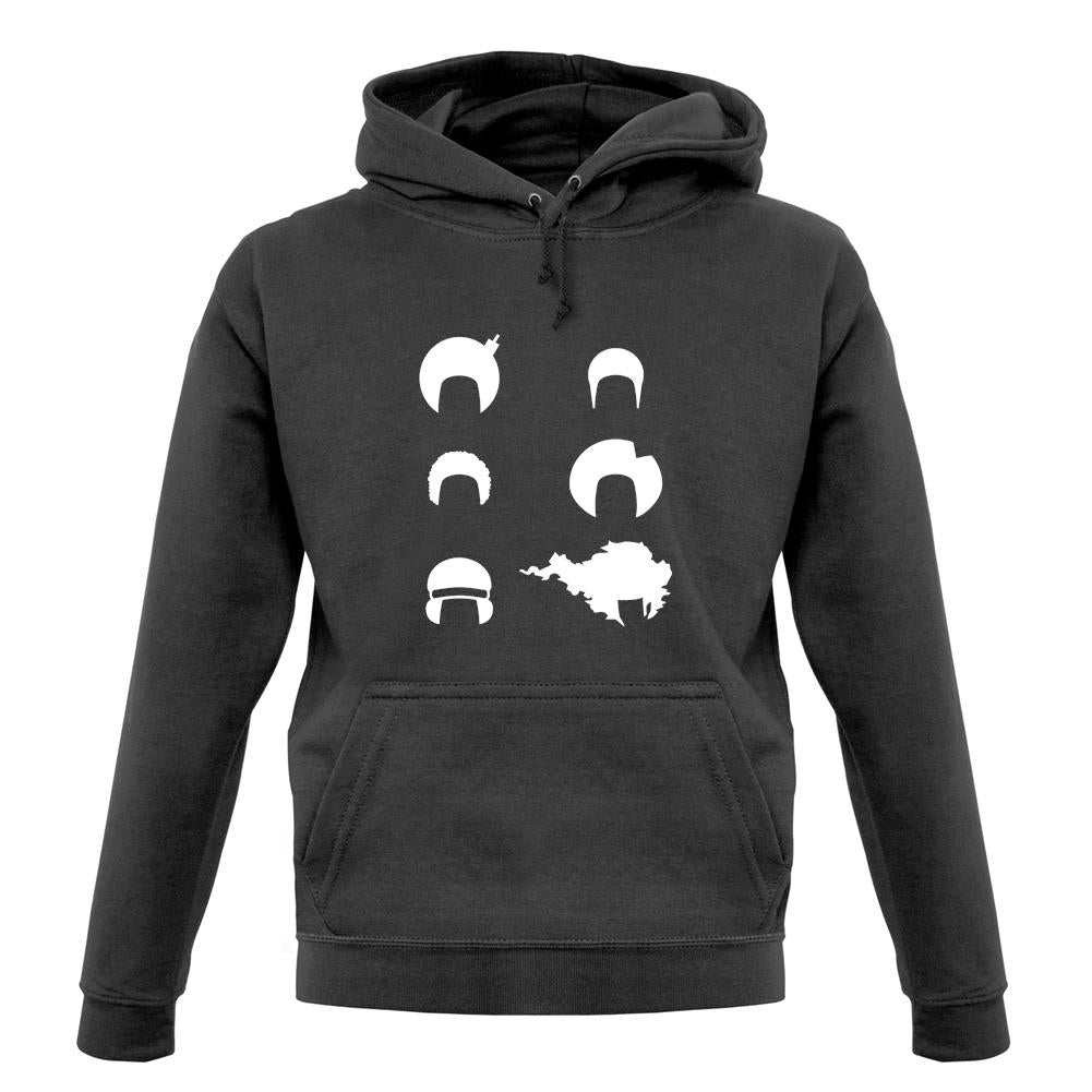 Afro Funky Hair Styles unisex hoodie Afro Funky Hair Styles unisex hoodie