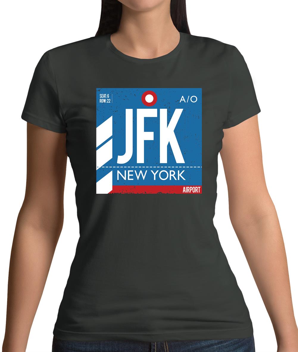 New York Airport Womens T-Shirt New York Airport Womens T-Shirt