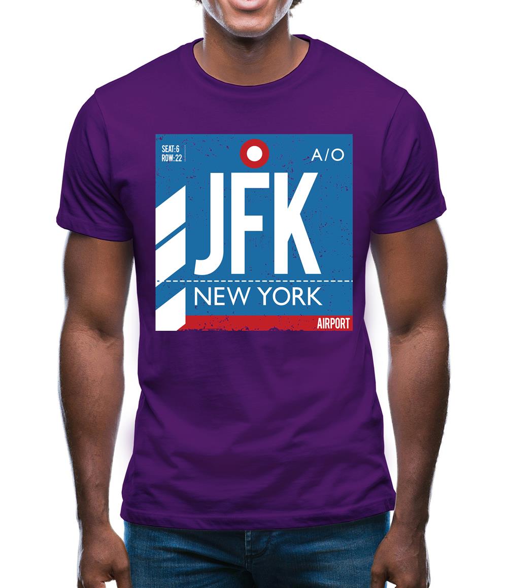 New York Airport Mens T-Shirt New York Airport Mens T-Shirt