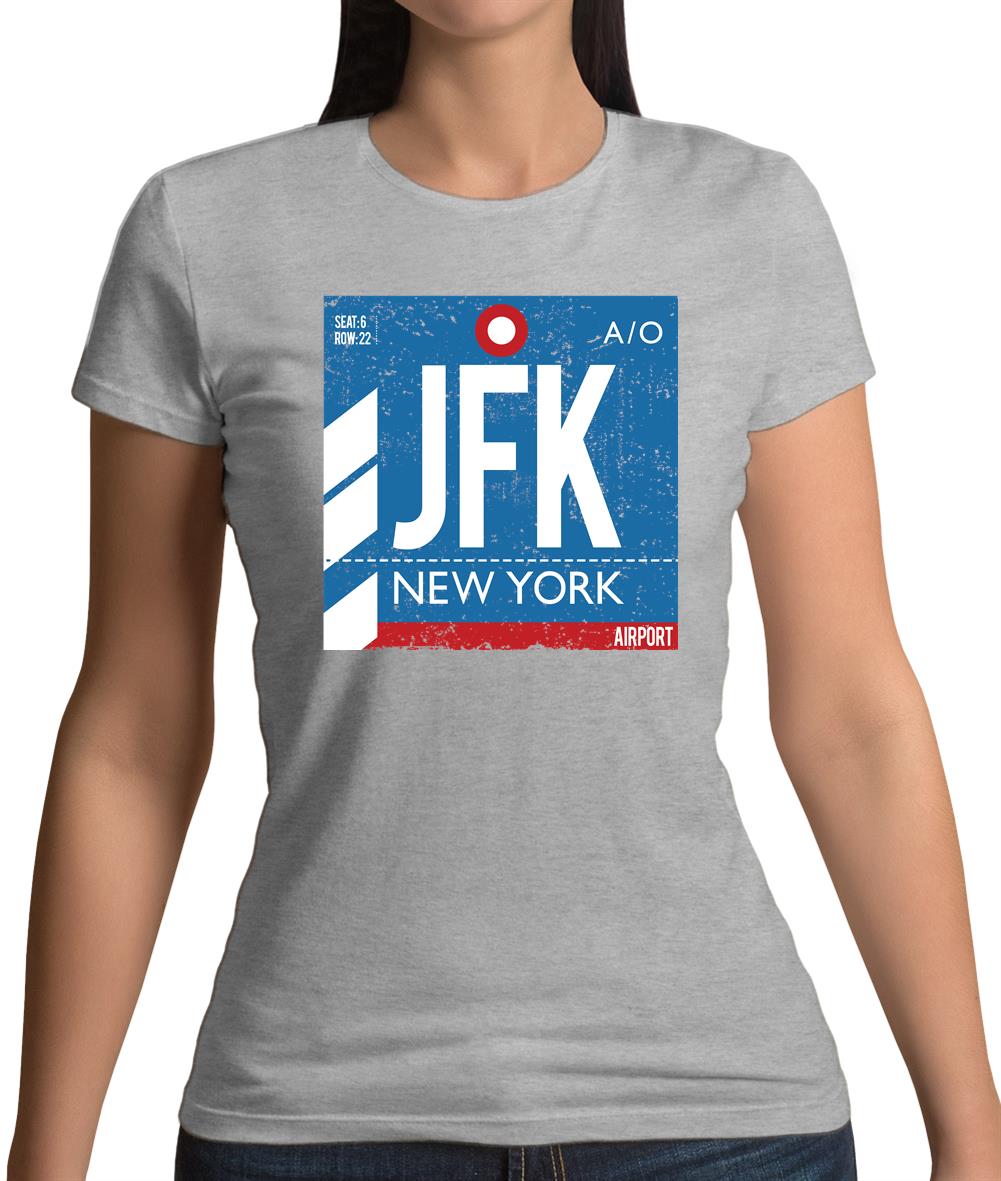 New York Airport Womens T-Shirt New York Airport Womens T-Shirt