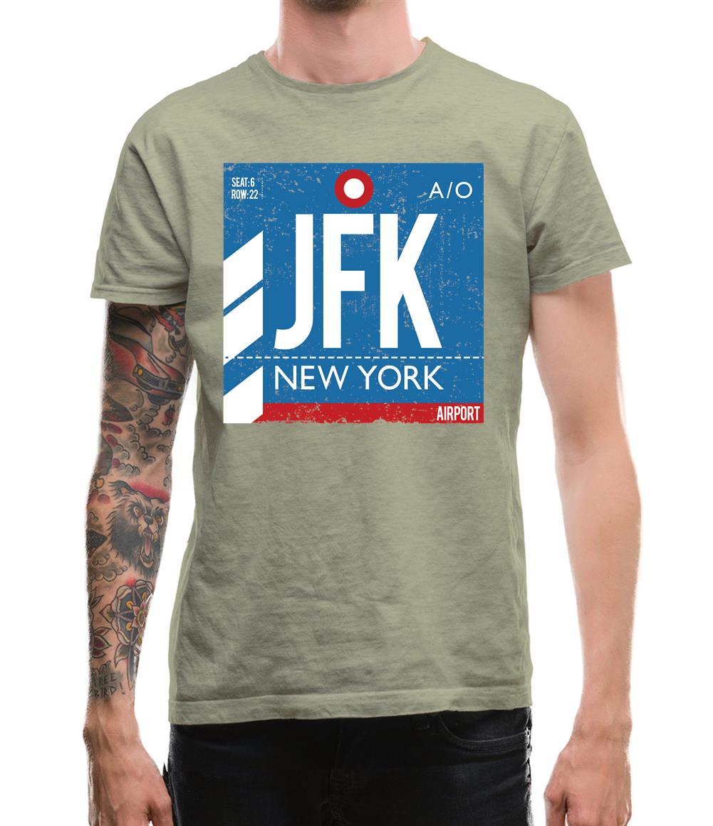New York Airport Mens T-Shirt New York Airport Mens T-Shirt