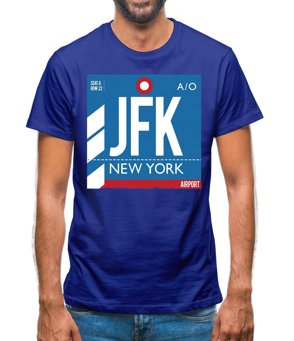 New York Airport Mens T-Shirt New York Airport Mens T-Shirt