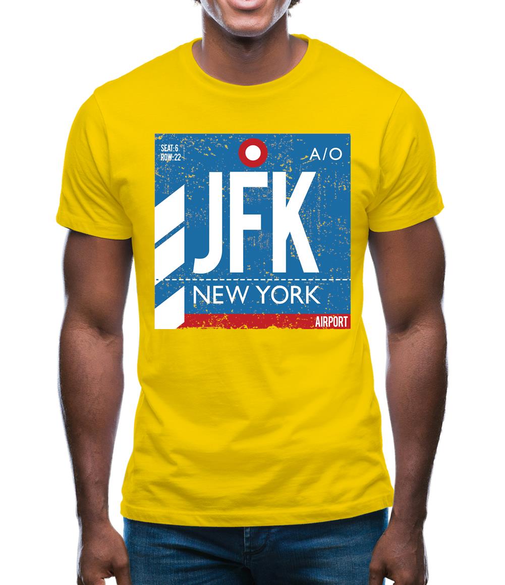 New York Airport Mens T-Shirt New York Airport Mens T-Shirt