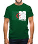 Algeria Grunge Style Flag Mens T-Shirt Algeria Grunge Style Flag Mens T-Shirt