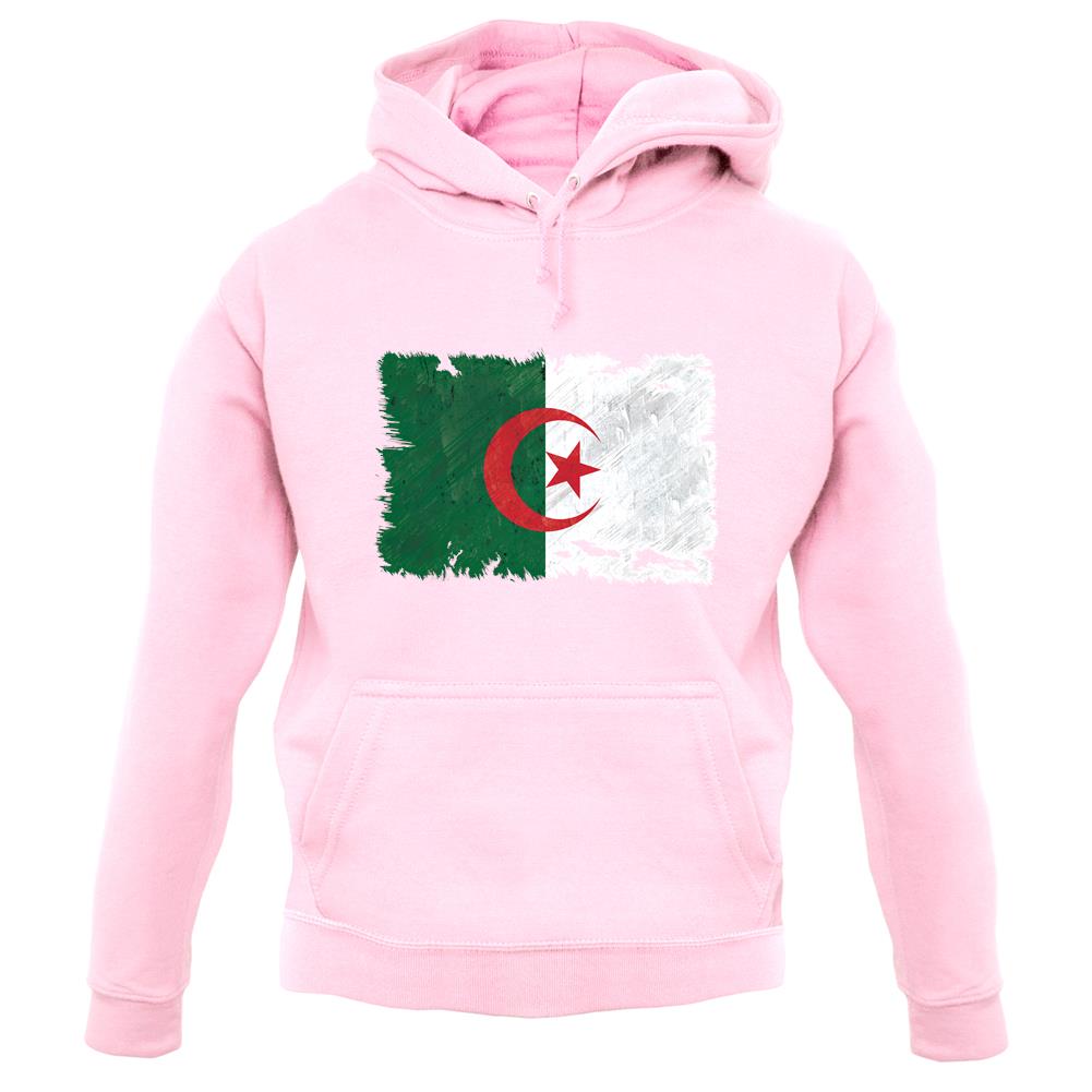 Algeria Grunge Style Flag unisex hoodie Algeria Grunge Style Flag unisex hoodie