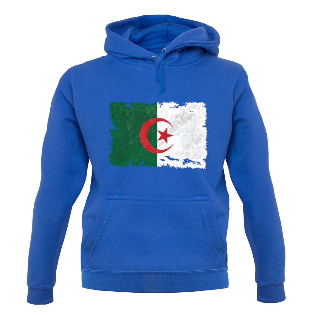 Algeria Grunge Style Flag unisex hoodie Algeria Grunge Style Flag unisex hoodie