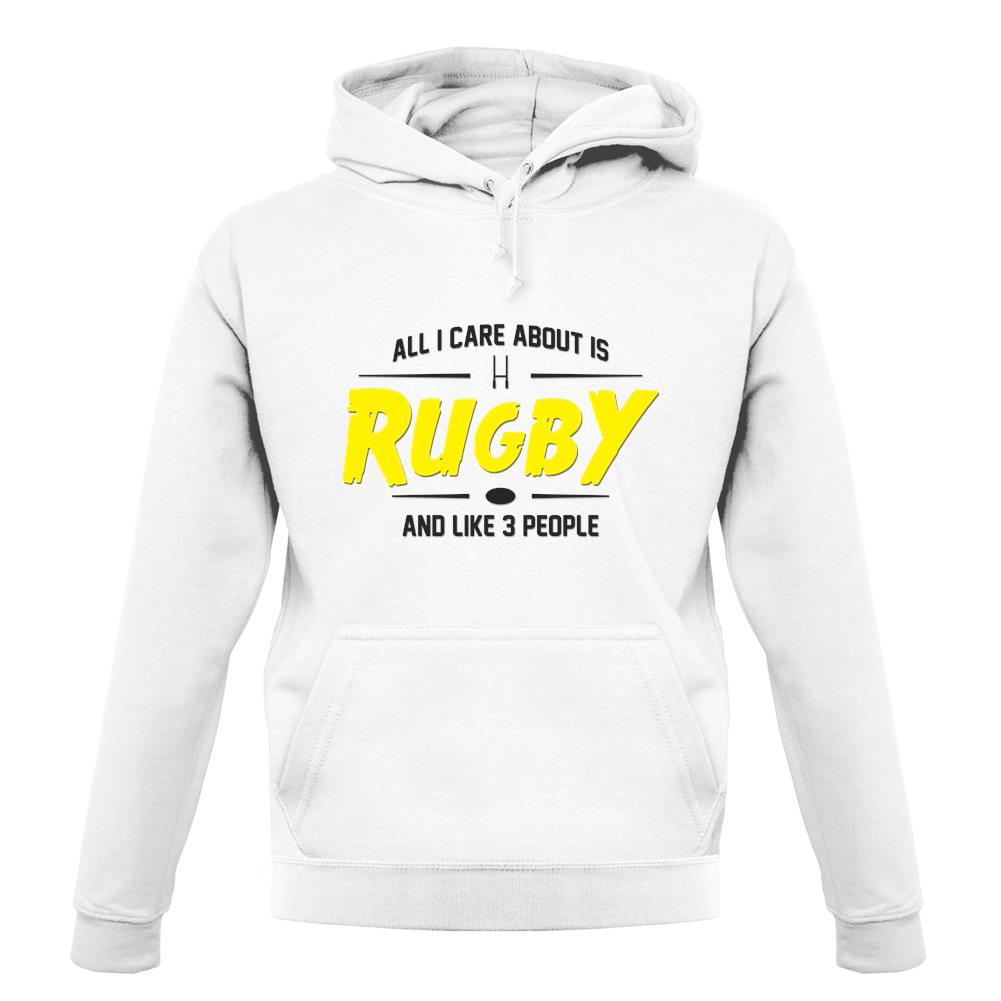 All I Care About Is Rugby unisex hoodie All I Care About Is Rugby unisex hoodie