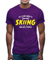 All I Care About Is Skiing Mens T-Shirt All I Care About Is Skiing Mens T-Shirt