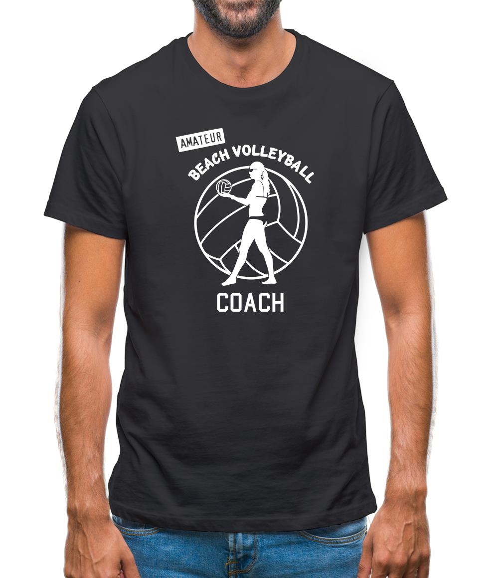 Amateur Beach Volleyball Coach Mens T-Shirt Amateur Beach Volleyball Coach Mens T-Shirt