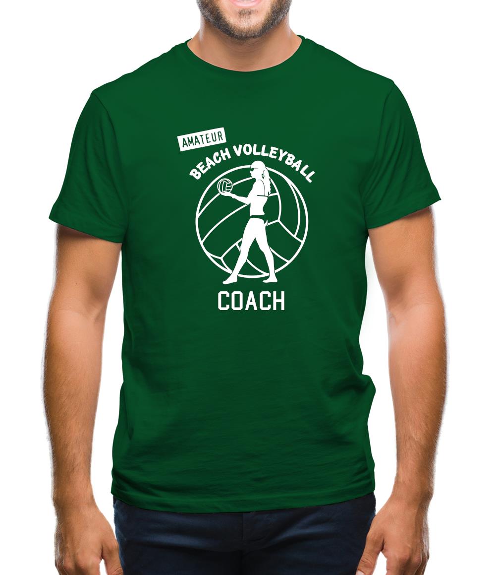 Amateur Beach Volleyball Coach Mens T-Shirt Amateur Beach Volleyball Coach Mens T-Shirt