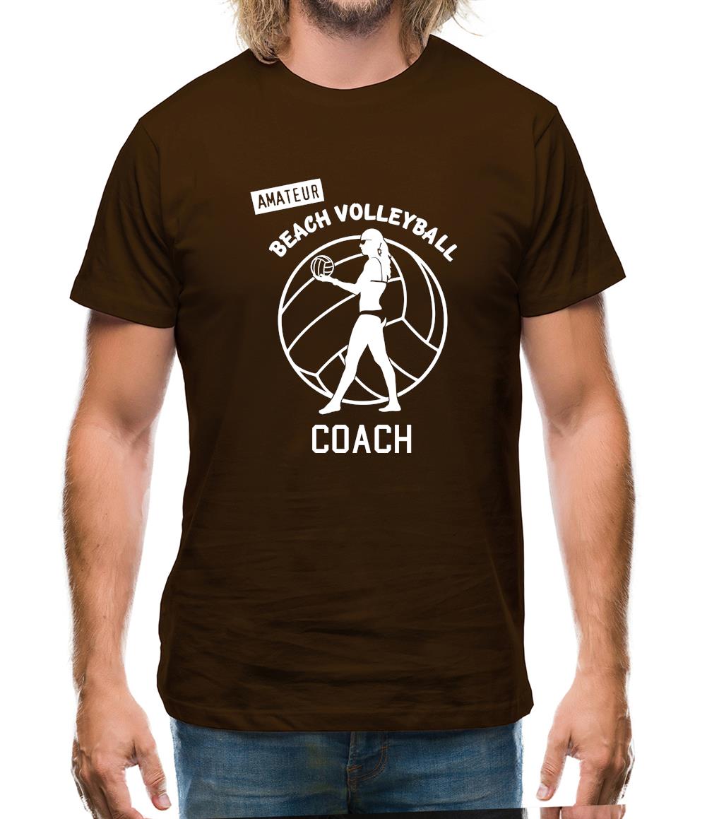 Amateur Beach Volleyball Coach Mens T-Shirt Amateur Beach Volleyball Coach Mens T-Shirt