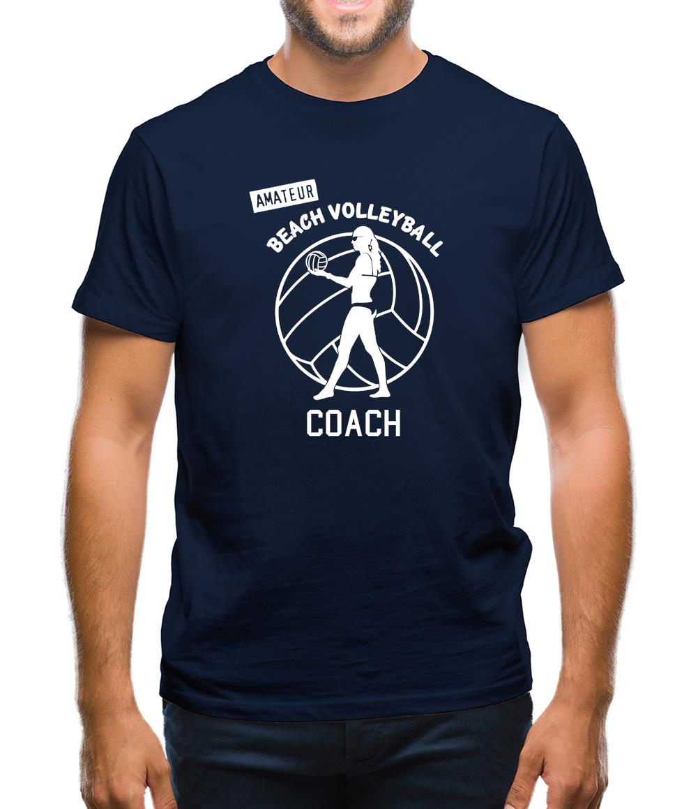 Amateur Beach Volleyball Coach Mens T-Shirt Amateur Beach Volleyball Coach Mens T-Shirt