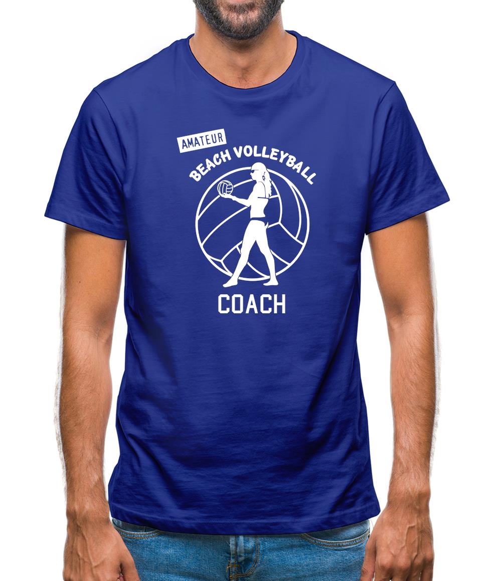 Amateur Beach Volleyball Coach Mens T-Shirt Amateur Beach Volleyball Coach Mens T-Shirt
