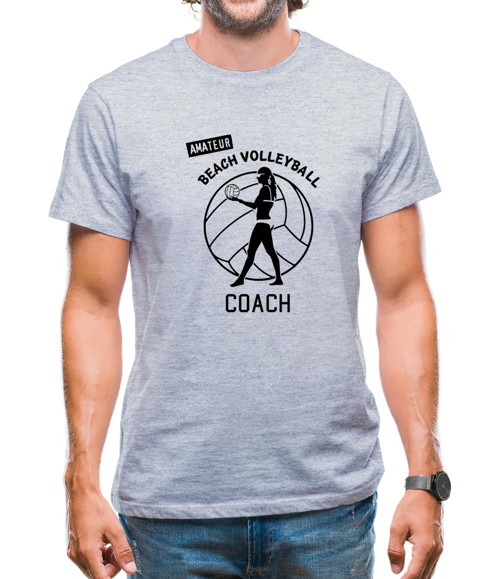 Amateur Beach Volleyball Coach Mens T-Shirt Amateur Beach Volleyball Coach Mens T-Shirt