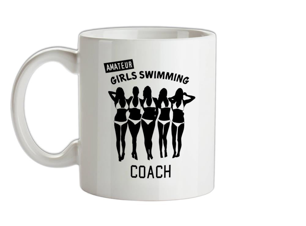 Amateur Girls Swimming Coach Ceramic Mug
