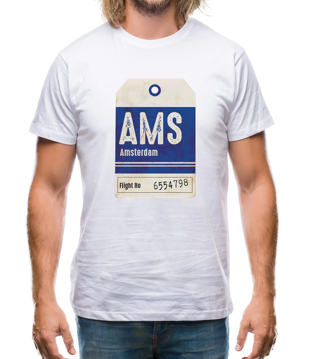 Amsterdam Tag Mens T-Shirt Amsterdam Tag Mens T-Shirt