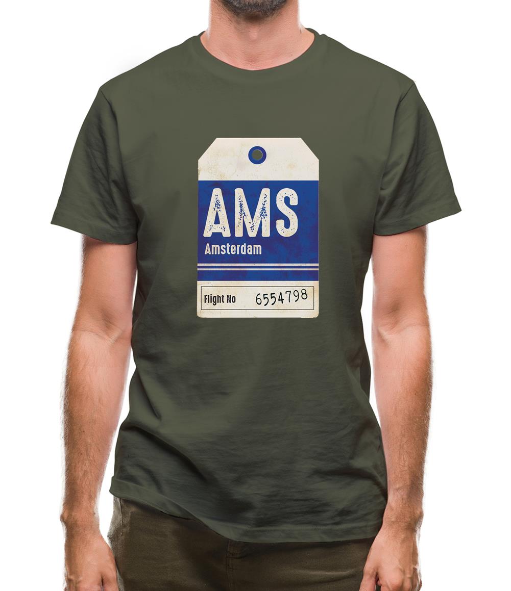 Amsterdam Tag Mens T-Shirt Amsterdam Tag Mens T-Shirt