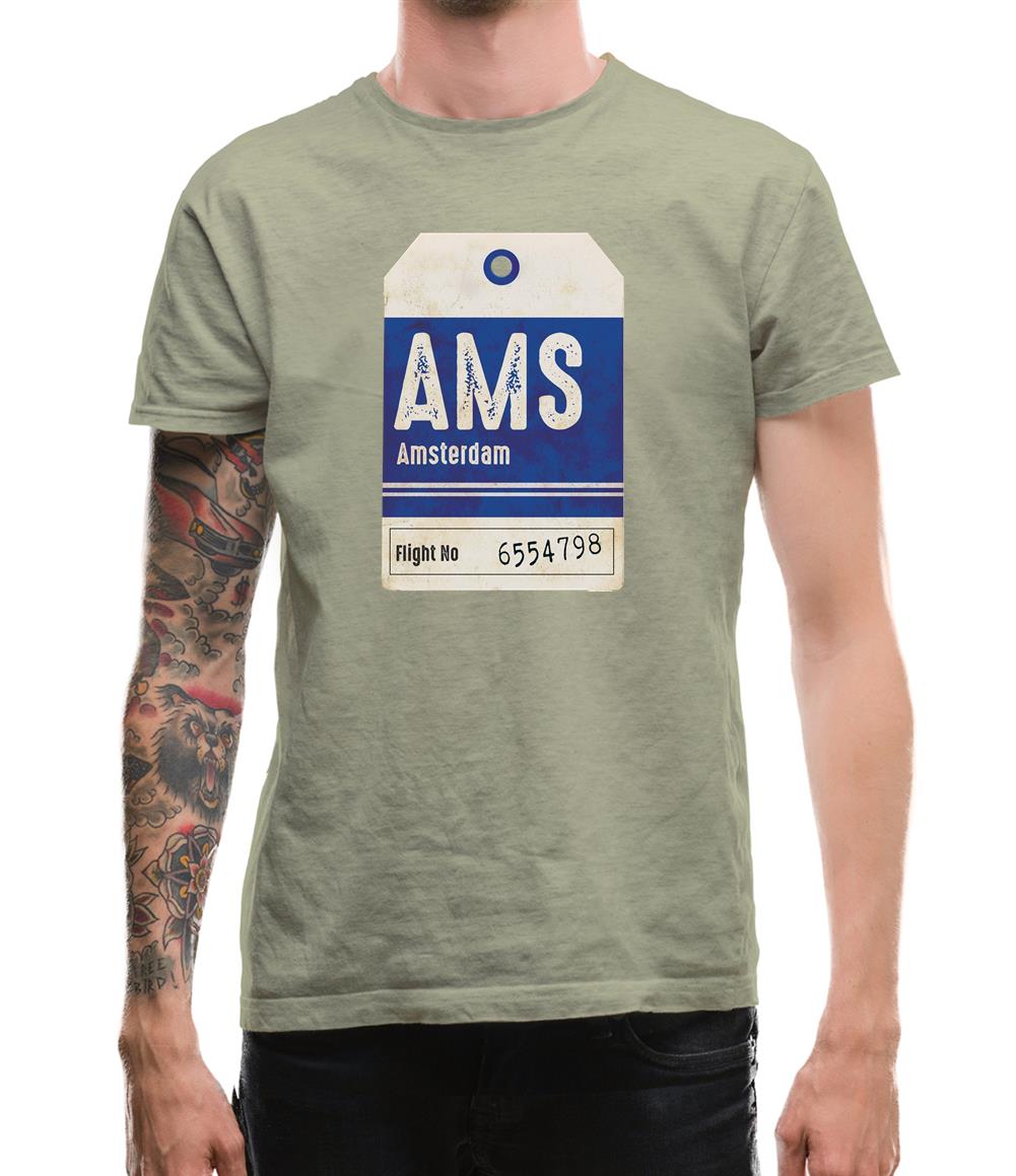 Amsterdam Tag Mens T-Shirt Amsterdam Tag Mens T-Shirt
