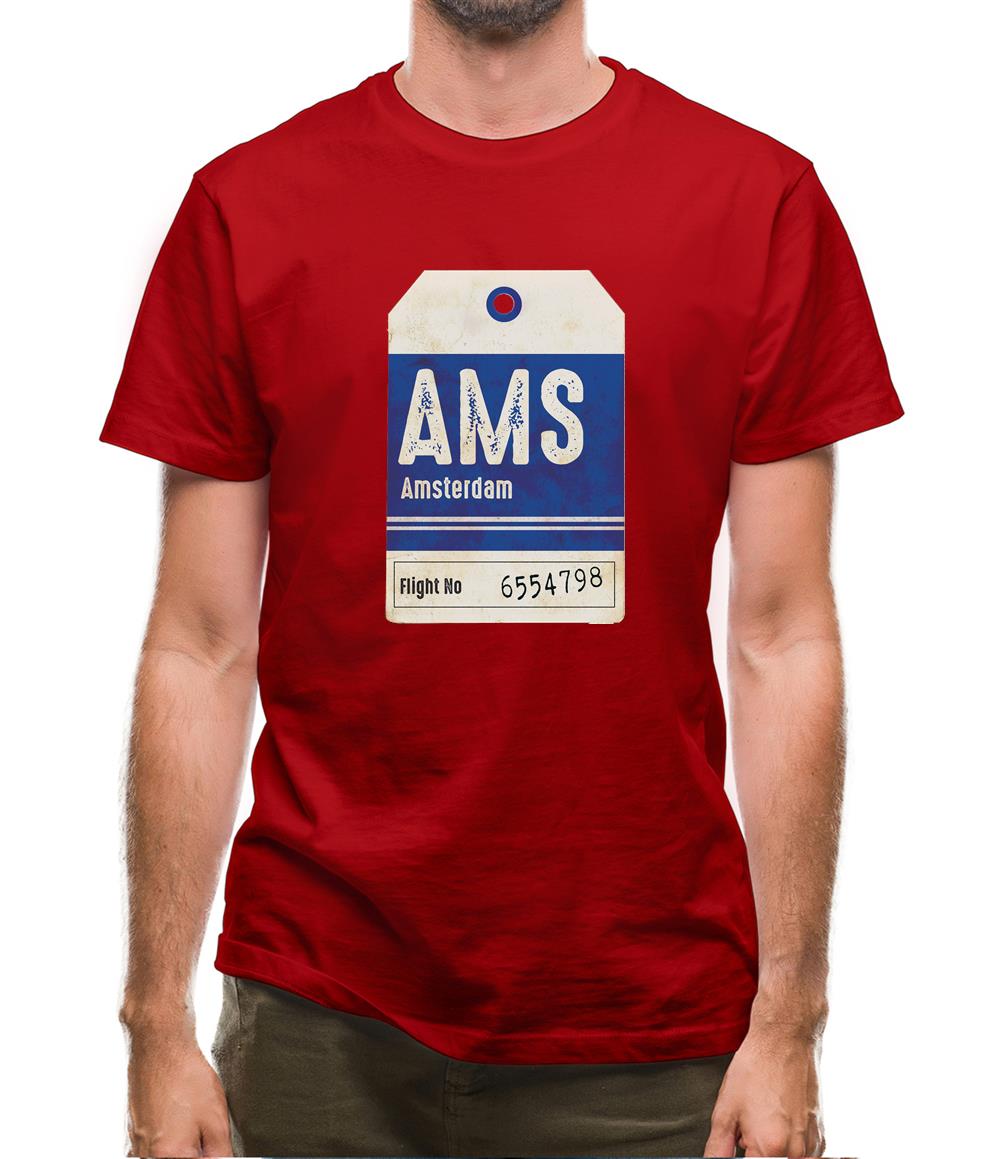 Amsterdam Tag Mens T-Shirt Amsterdam Tag Mens T-Shirt