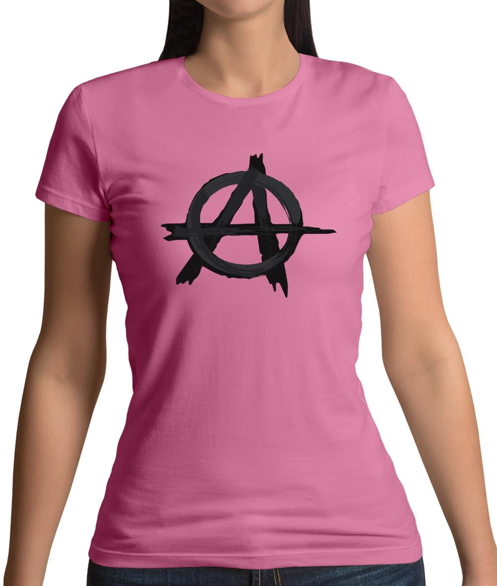 Anarchy Symbol Womens T-Shirt Anarchy Symbol Womens T-Shirt
