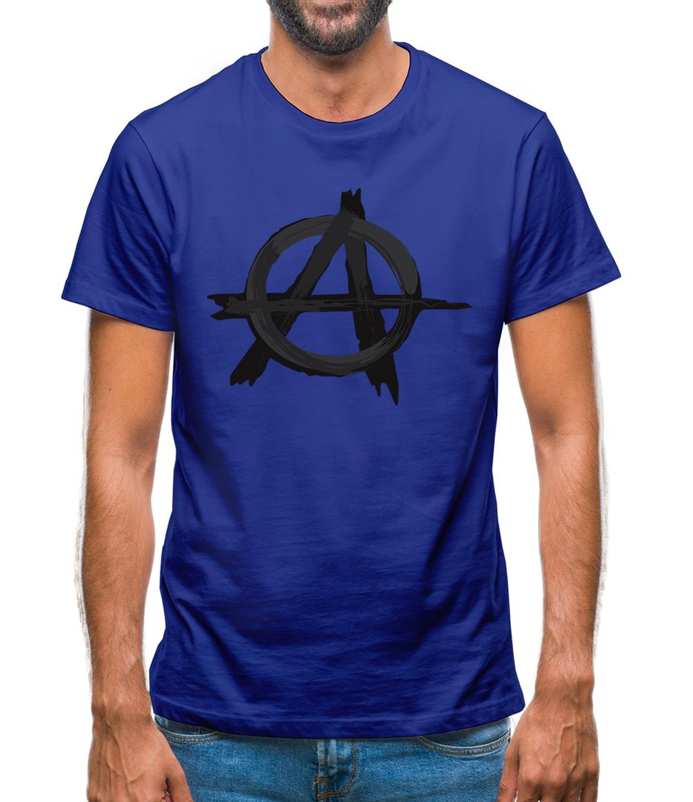Anarchy Symbol Mens T-Shirt Anarchy Symbol Mens T-Shirt